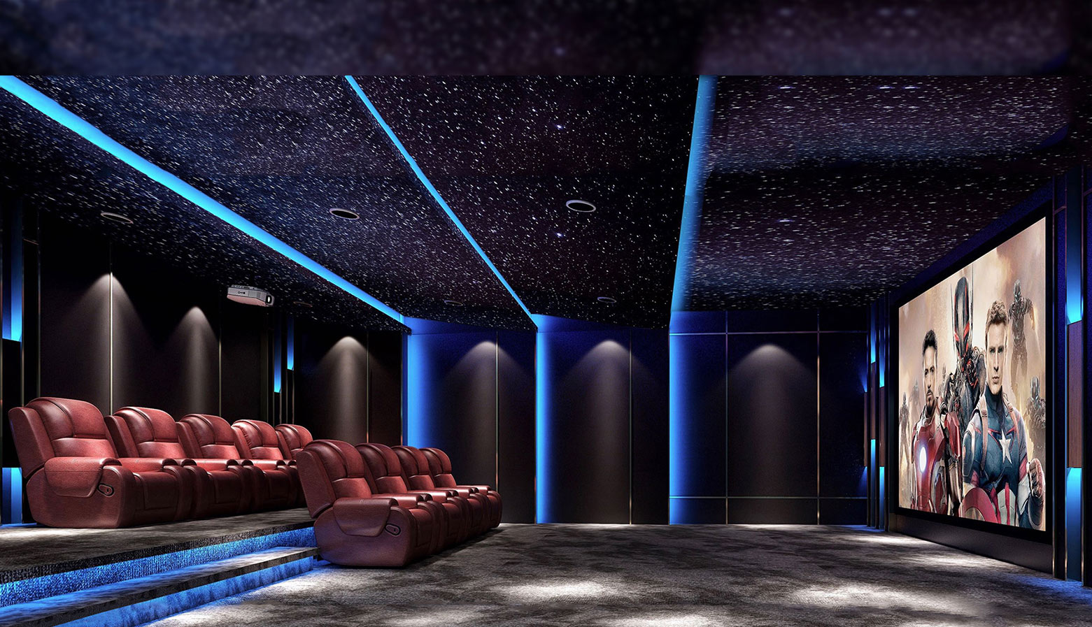 Focusing on home theater full case system