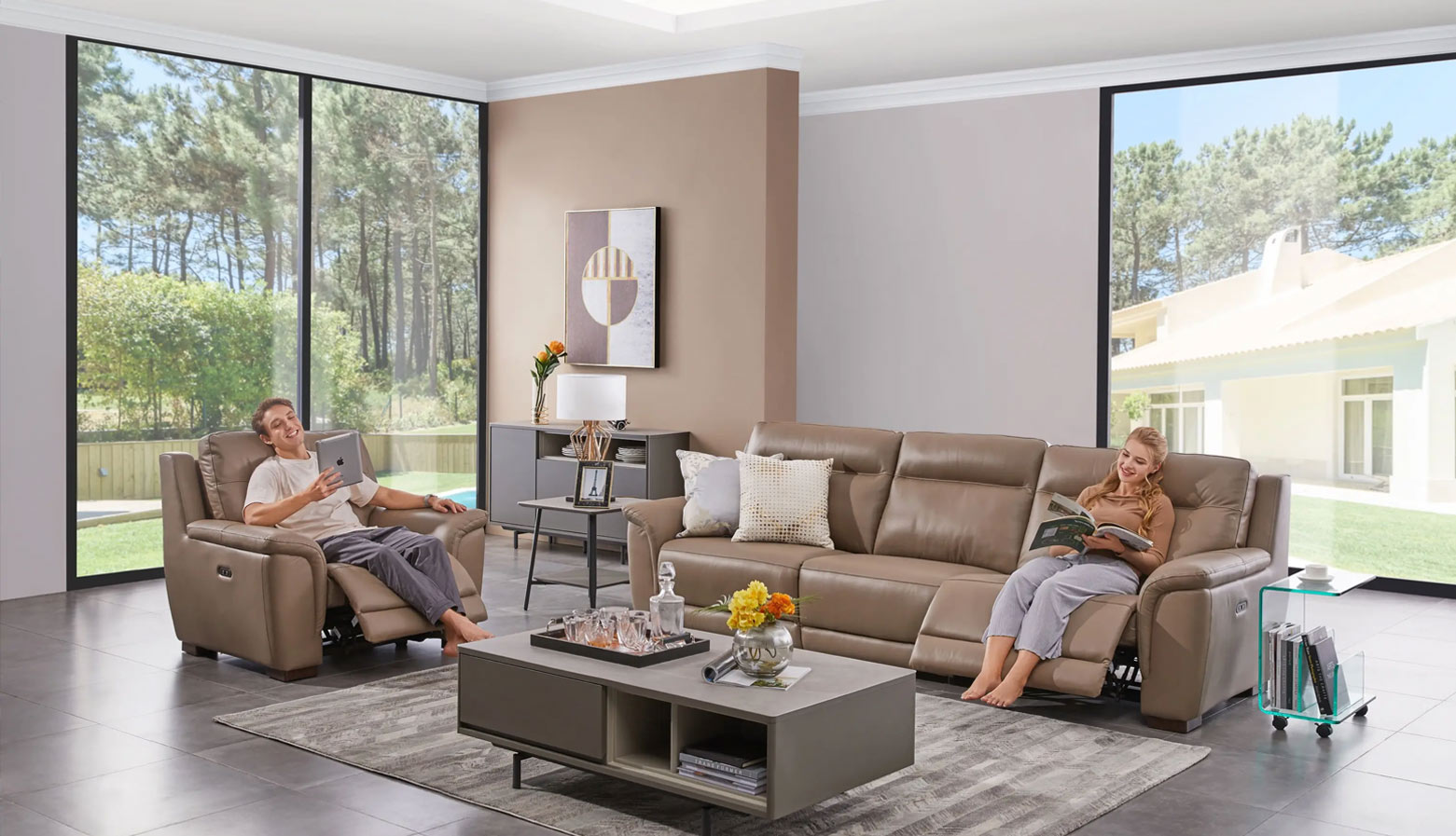 Functional sofa products with a focus on minimalist style